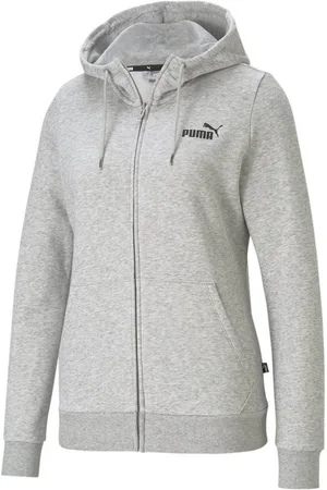 PUMA Kapuzensweatjacke ESS SMALL LOGO FULL-ZIP HOODIE FL