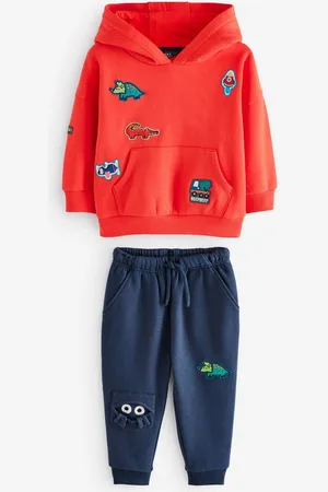Next Sweatanzug Hoodie und Jogginghose, Motivaufnäher (2-tlg) - Verkäufer: Germany GmbH
