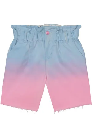Billieblush Shorts Shorts rosa / hellblau mit Farbverlauf und Fransen - Verkäufer: coolkids-store
