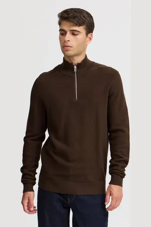 Casual Friday Troyer CFKARL 0160 structured halfzip knit modischer Pullover - Verkäufer: meinemarkenmode