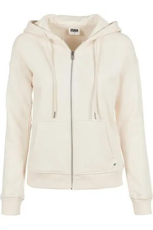 Urban classics Sweatjacke Damen Ladies Organic Terry Zip Hoody (1-tlg)