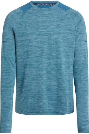 energetics Langarmshirt He.-Langarmshirt Ailo LS M MELANGE/BLUE PETROL/ - Verkäufer: INTERSPORT Schwab