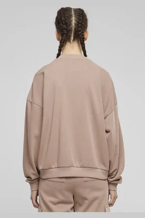 Urban classics Sweater Damen Ladies Oversized Light Terry Crewneck