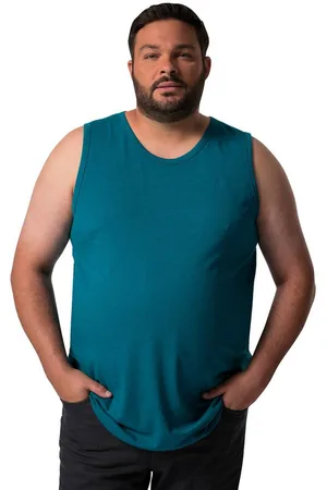 Men Plus T-Shirt Men+ Tanktop Basic 2er-Pack Rundhals bis 8 XL - Verkäufer: Popken Fashion Group