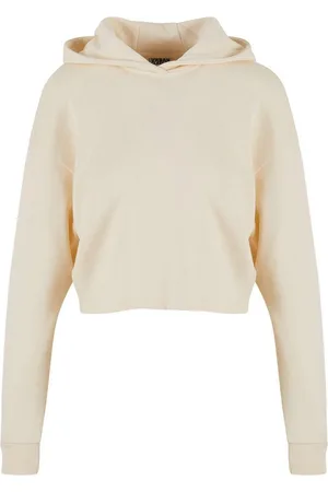 Urban classics Kapuzenpullover Damen Ladies Oversized Cropped Light Terry Hoodie (1-tlg)