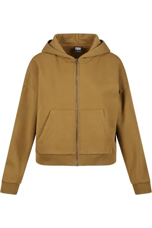 Urban classics Sweatjacke Damen Ladies Boxy Zip Hoody