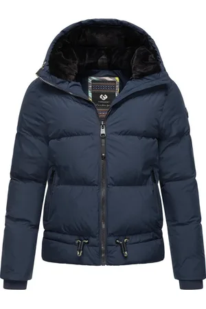 Ragwear Steppjacke Briony Wasserdichte Damen Winterjacke mit Kapuze