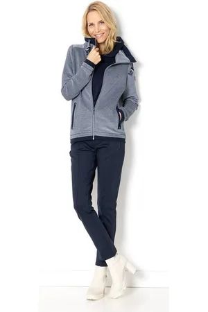Ser Sweatjacke Sweatjacke, Melange W9924310W auch in großen Größen - Verkäufer: TT-Textilhandels GmbH
