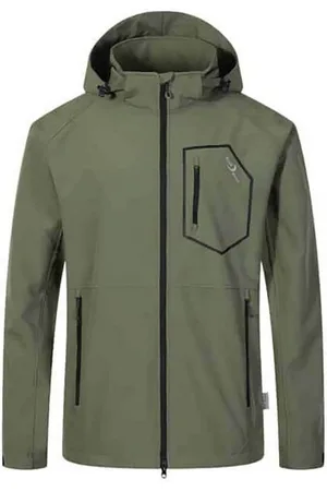 Blue Wave Softshelljacke Herren Jacke Louis mit verstellbarer Kapuze - winddicht & atmungsaktiv - Verkäufer: tomBrook GmbH