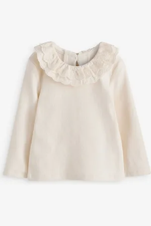 Next Langarmshirt Langärmliges Oberteil mit Kragen (1-tlg) - Verkäufer: Germany GmbH