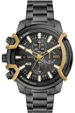 Diesel Chronograph GRIFFED DZ4668, Quarzuhr, Armbanduhr, Herrenuhr, Stoppfunktion, Edelstahlarmband