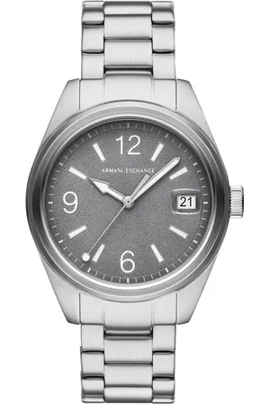 Armani Exchange Quarzuhr AX1420, Armbanduhr, Damenuhr, Herrenuhr, Edelstahlarmband, analog, Tag