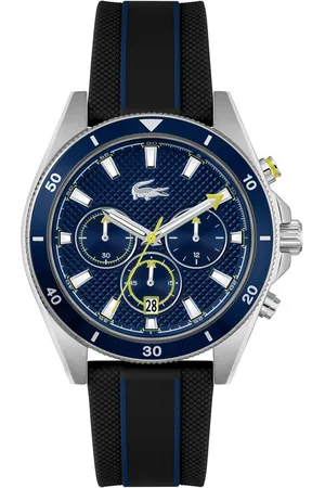 Lacoste Chronograph MAINSAIL 2011361, Armbanduhr, Quarzuhr, Herrenuhr, Tag, Stoppfunktion, Silikonarmband