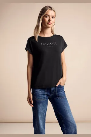 Street one Shirttop LTD QR mit Schriftzug