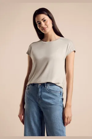 Street one Shirttop LTD QR mit Glanz-Detail