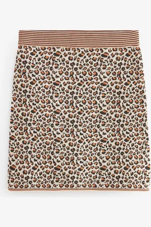 Next Strickrock Gestrickter Co-Ord Minirock mit Leopardenmuster (1-tlg) - Verkäufer: Germany GmbH