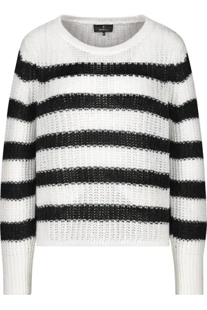 monari Sweatshirt 807794 off-white gemustert - Verkäufer: Lieblingsstücke