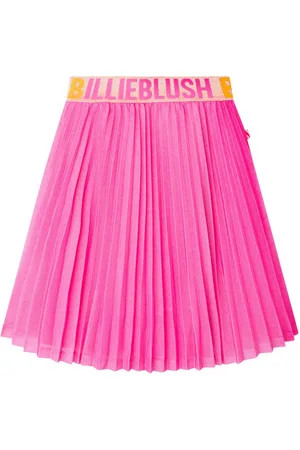 Billieblush Faltenrock rosa Rock Faltenrock mit Glitzer und Logobund - Verkäufer: coolkids-store