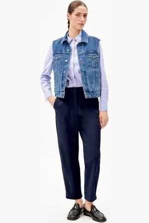 Armedangels Stoffhose KAADWI Damen Webhose aus Bio-Baumwoll Mix (1-tlg., Relaxed Fit) Webhose aus Bio-Baumwoll Mix - Verkäufer: