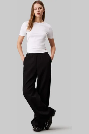 Calvin Klein Sweathose LOGO ELASTIC PANT mit Logoschriftzug