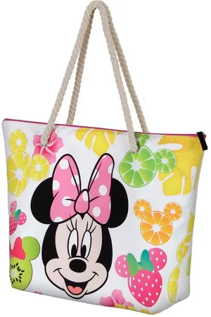 KARACTERMANIA Strandtasche Disney Minnie Maus Fruits Soleil Tragetasche, große Henkel - Verkäufer: okluge