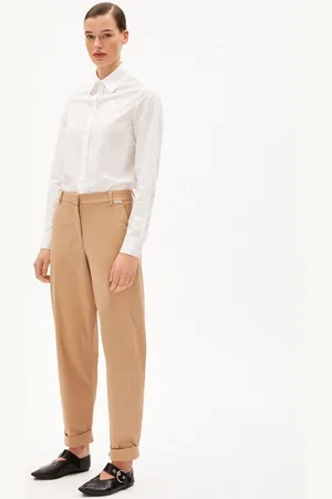 Armedangels Stoffhose KAADWI Damen Webhose aus Bio-Baumwoll Mix (1-tlg., Relaxed Fit) Webhose aus Bio-Baumwoll Mix - Verkäufer: