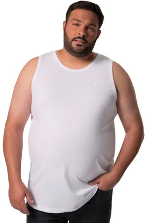Men Plus T-Shirt Men+ Tanktop Basic 2er-Pack Rundhals bis 8 XL - Verkäufer: Popken Fashion Group