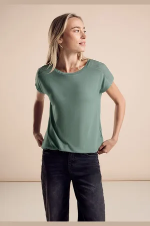 Street one Shirttop LTD QR mit Glanz-Detail