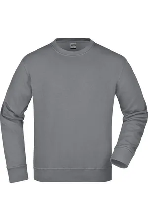 James & Nicholson Sweatshirt Strapazierfähiger Workwear Pullover für Arbeit und Beruf JN840 Klassisches Rundhals-Sweatshirt - Verkäufer: Silberpfeil