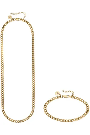 Daniel Hechter Ketten und Armband Set Multipack Schmuck Geschenk Armschmuck Halsschmuck (Set, 2-tlg)