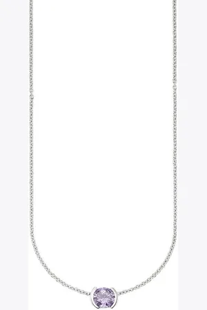 Daniel Hechter Kette mit Anhänger Schmuck Geschenk Silber 925 Halsschmuck Halskette mit Anhänger, mit Zirkonia (synth)