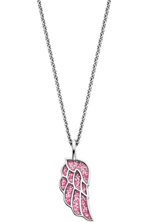 HERZENGEL Kette mit Anhänger Glitzerflügel, HEN-GLITTERWING, Made in Germany