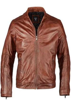 H.I.S Lederjacke (1-St) mit Stehkragen - Verkäufer: GUTEMARKEN