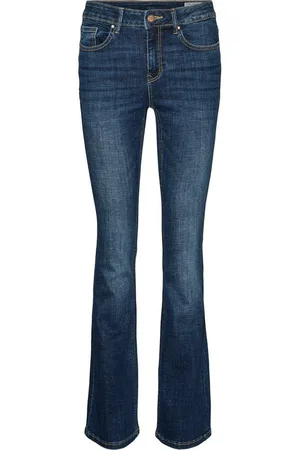 VERO MODA Bootcut-Jeans VMFLASH MR FLARED JEANS LI3110 GA NOOS