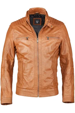 H.I.S Lederjacke (1-St) mit Stehkragen - Verkäufer: GUTEMARKEN