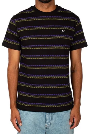 Iriedaily T-Shirt - Shirt - Kurzarmshirt - Monte Noe Jaque 0 Tee [black purple - Verkäufer: Schneider Fashion Store