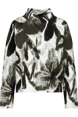 monari Sweatshirt 807976 green tea gemustert - Verkäufer: Lieblingsstücke