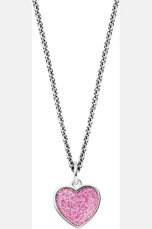 HERZENGEL Kette mit Anhänger Glitzerherz, HEN-GLITTERHEART, Made in Germany