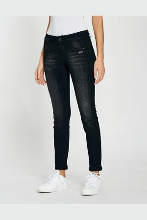 Gang 5-Pocket-Jeans 94Nele skinny fit - black used wash - Verkäufer: Melange-shop