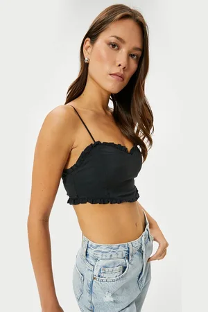 Koton Tanktop Ärmellos Normale Länge Tanktop - Verkäufer: