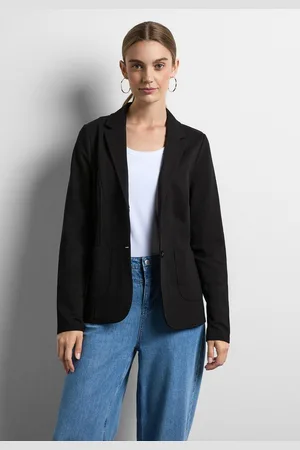 Street one Sweatblazer aus Baumwolle mit Stretchanteil