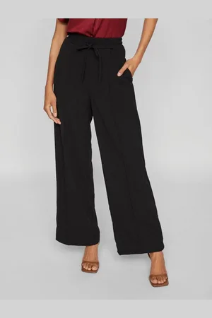 VILA Schlupfhose VICLUA HW WIDE PANTS-NOOS