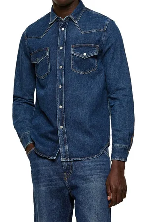 Diesel Langarmhemd "D-EAST-P CAMICIA" Herren Denim Hemd - Verkäufer: fashion4smile