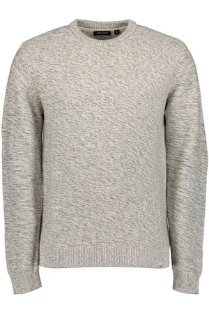 Blue Seven Rundhalspullover Herren Strickpullover meliert mit Rundhals - Unifarbener Pullover - Verkäufer: tomBrook GmbH