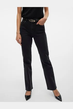 VERO MODA Gerade Jeans VMTESSA HR STRAIGHT JEANS LI134 GA NOOS