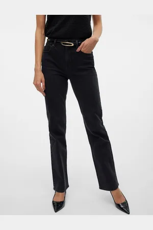 VERO MODA Gerade Jeans VMTESSA HR STRAIGHT JEANS LI134 GA NOOS
