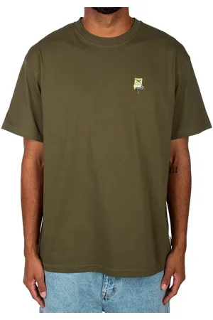 Iriedaily T-Shirt Flag Roller T-Shirt - Warm Olive Kurzarmshirt aus Baumwolle - Verkäufer: Schneider Fashion Store