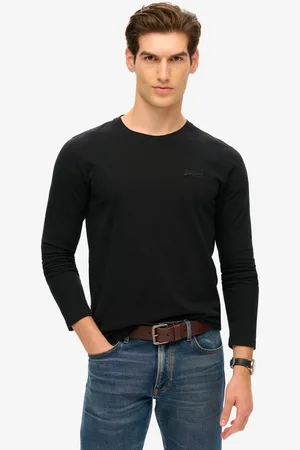 Superdry Langarmshirt ESSENTIAL LOGO LONG SLEEVE TOP