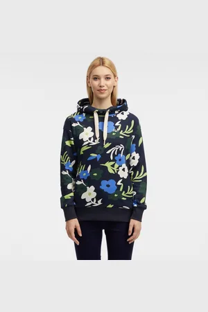 Ragwear Kapuzensweatshirt YODIS PRINT floraler Allover Print