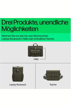 HP Notebook-Rucksack 15,6 Zoll Modularer
